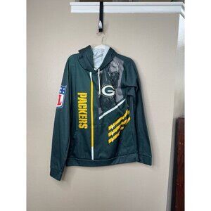 Packers Men's Green‎ Shirt long sleeve sweatshirt NFL Green bay lightweight